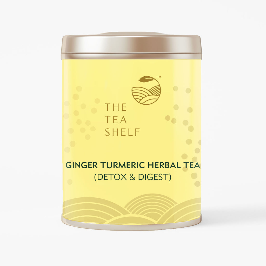 Turmeric Ginger Herbal Tea - The Tea Shelf