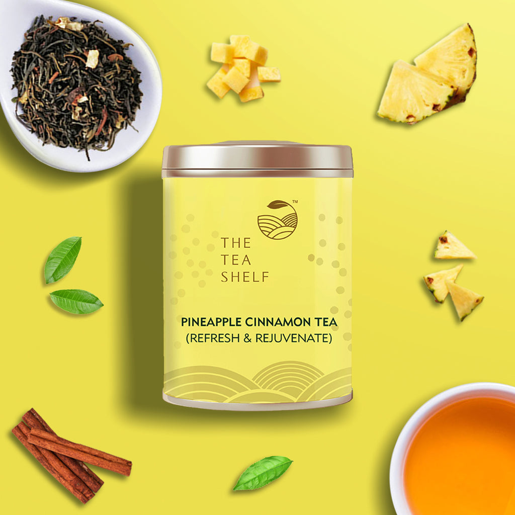 Pineapple Cinnamon Green Tea - The Tea Shelf