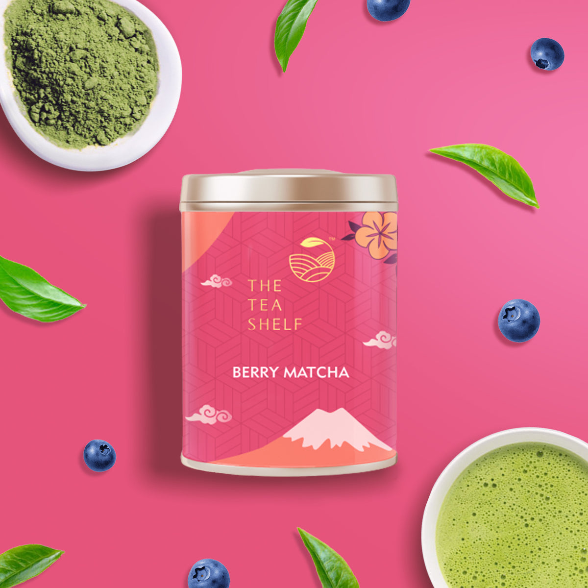 Berry Matcha Green Tea The Tea Shelf