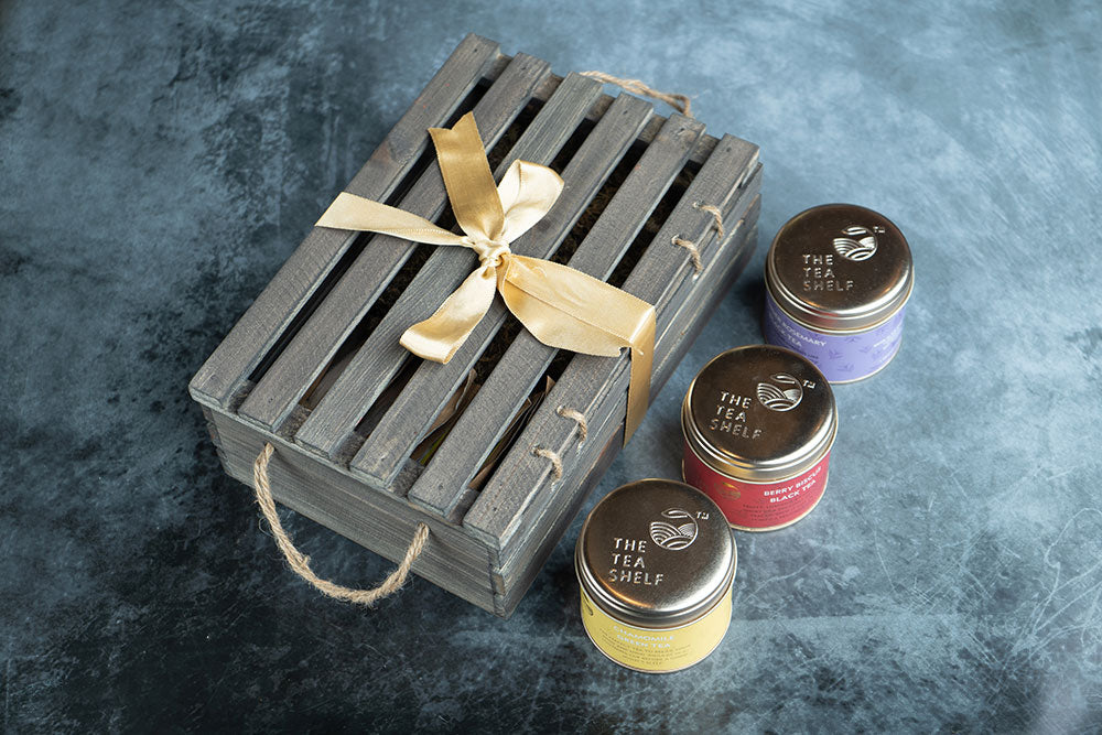 Chestnut Tea Gift Box - Pack of 6 - The Tea Shelf
