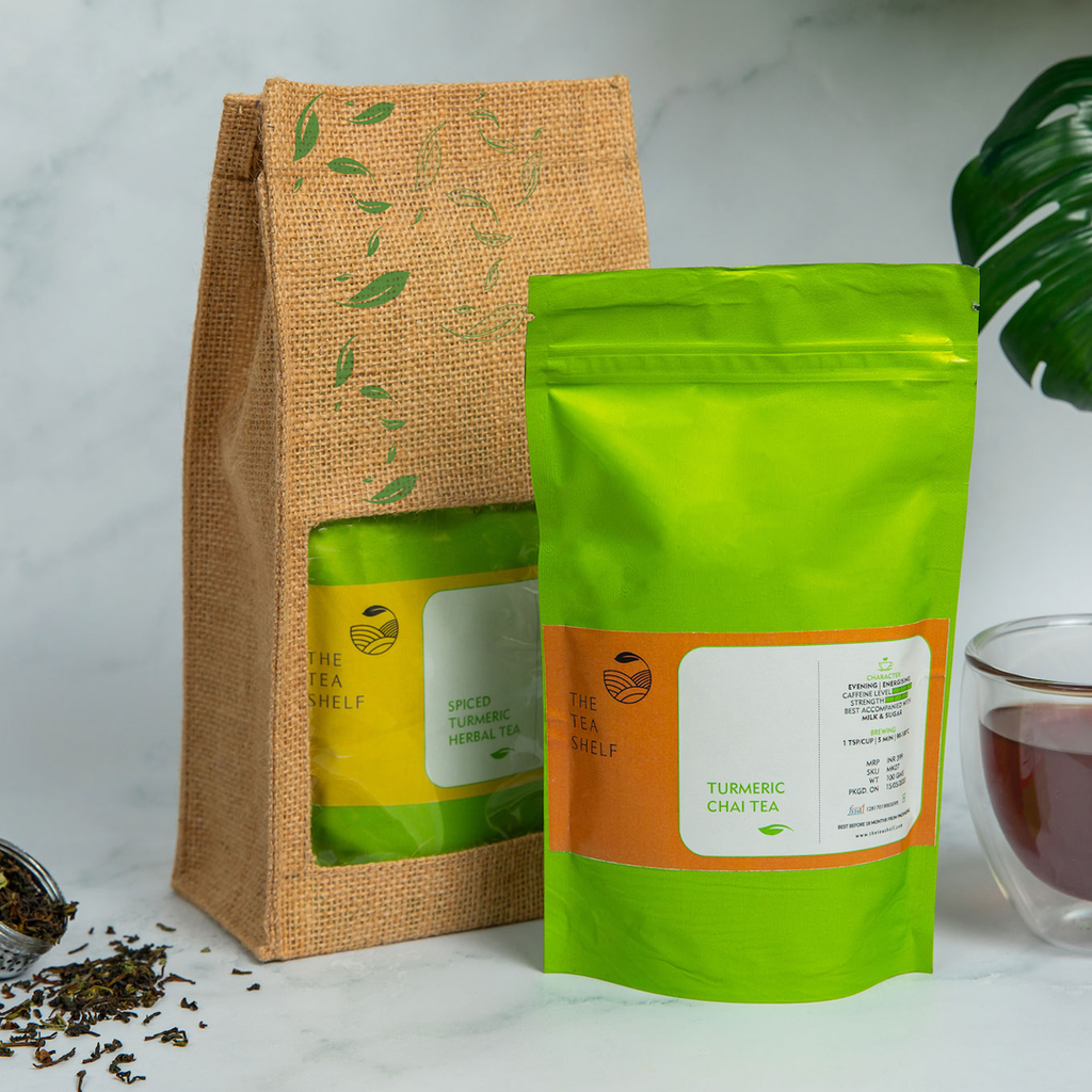 Ecru - Jute Bag Pack (100gms) - Tea Gifts - The Tea Shelf