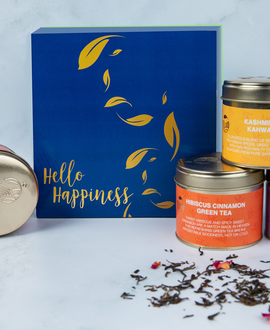 Hello Happiness - Tea Gift Box ( Pack of 4)
