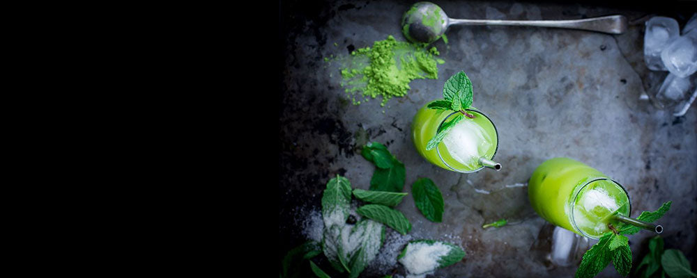 MATCHA MINT ICED TEA RECIPE