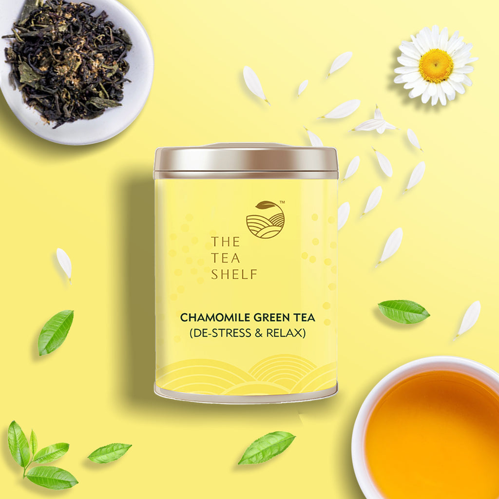 Chamomile Green Tea - The Tea Shelf