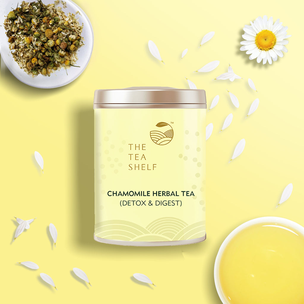Pure Chamomile Herbal Tea - The Tea Shelf