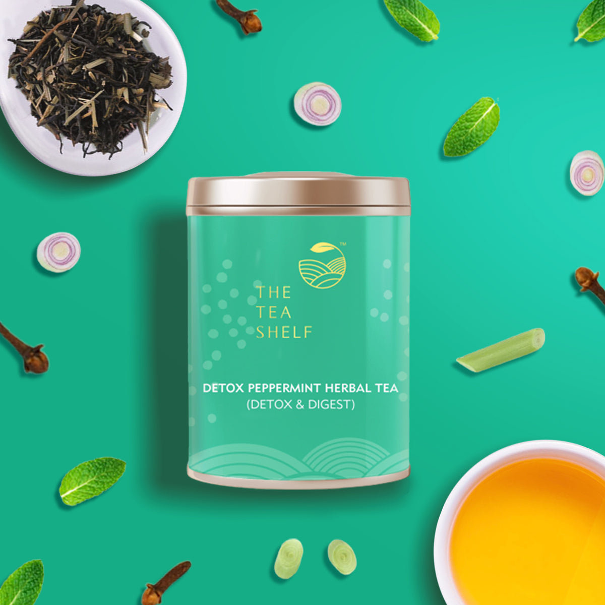 Detox Peppermint Herbal Tea The Tea Shelf