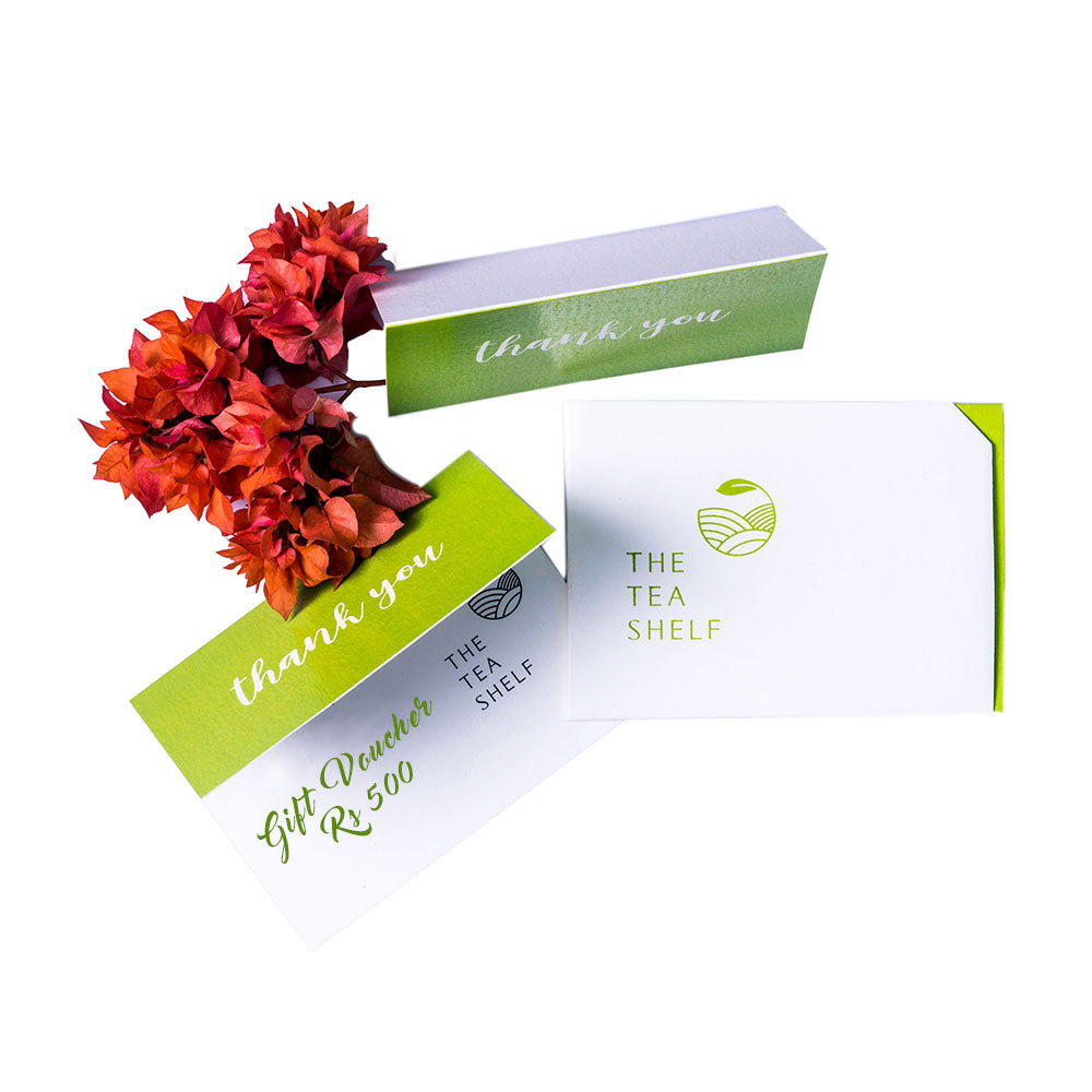 Rs 500 Tea Gift Card - The Tea Shelf