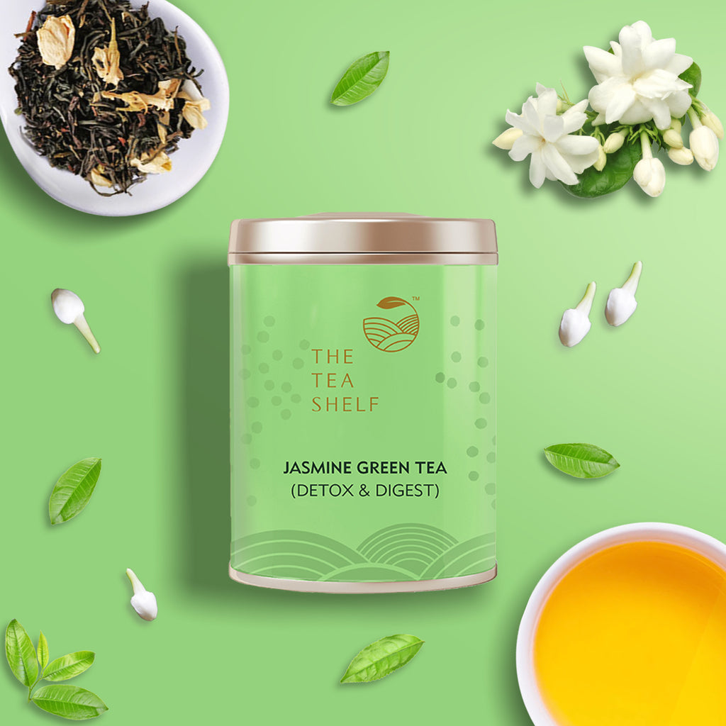 Jasmine Green Tea - The Tea Shelf