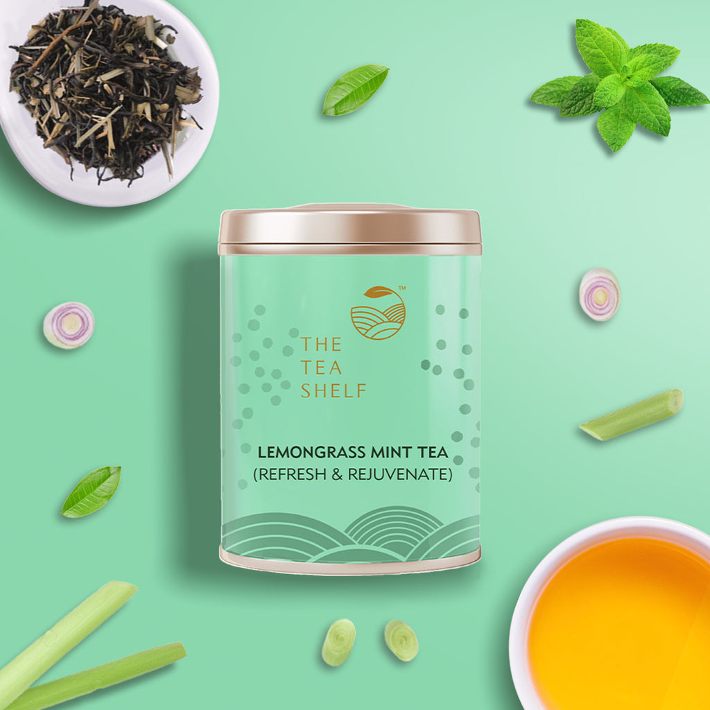 Lemongrass Mint Green Tea - The Tea Shelf